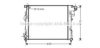 AVA QUALITY COOLING RT2427 Radiator, engine cooling